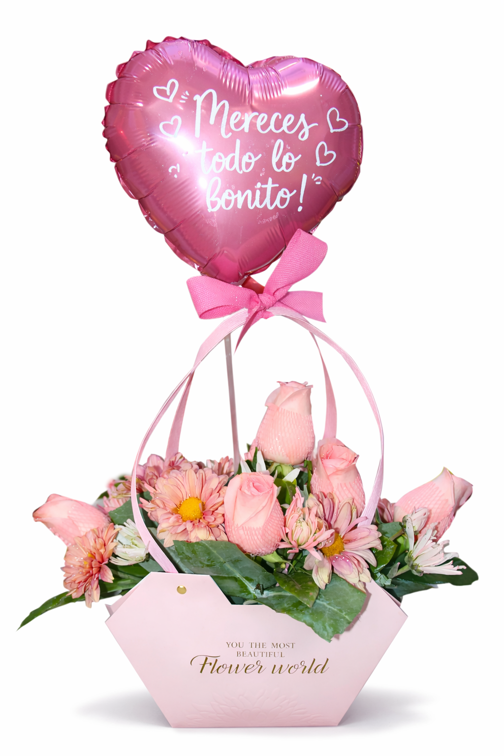 Arreglo Floral Mensaje del Corazón