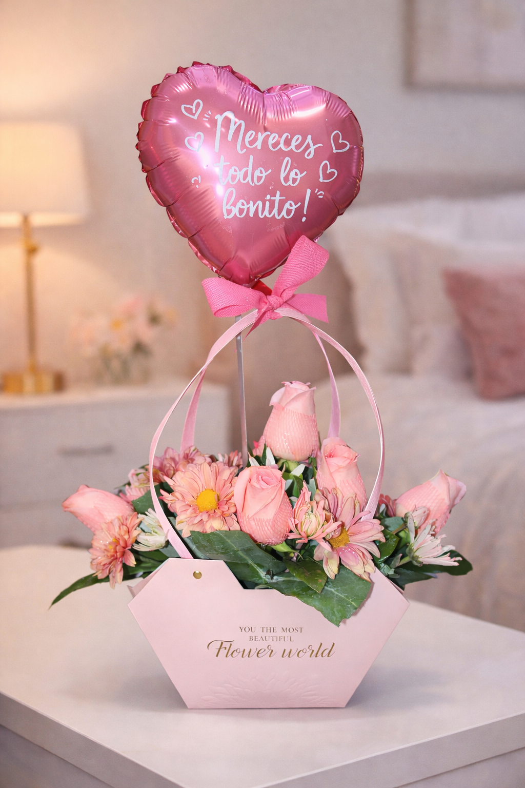 Arreglo Floral Mensaje del Corazón