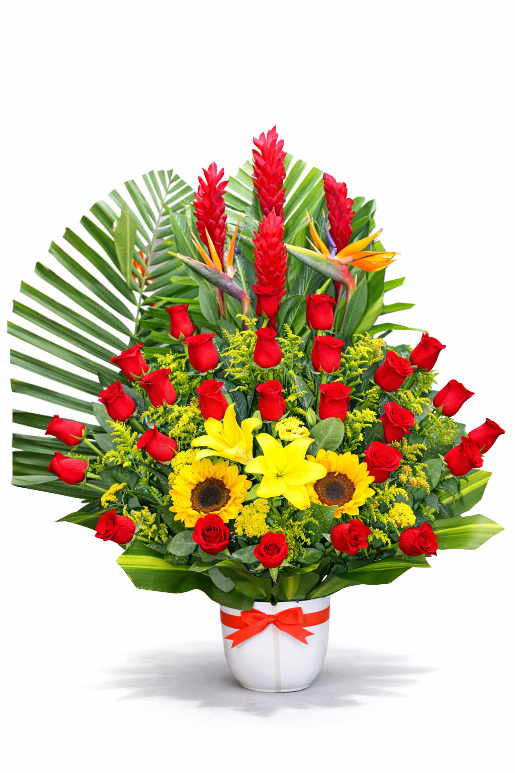 Arreglo Floral Tropical Ejecutivo