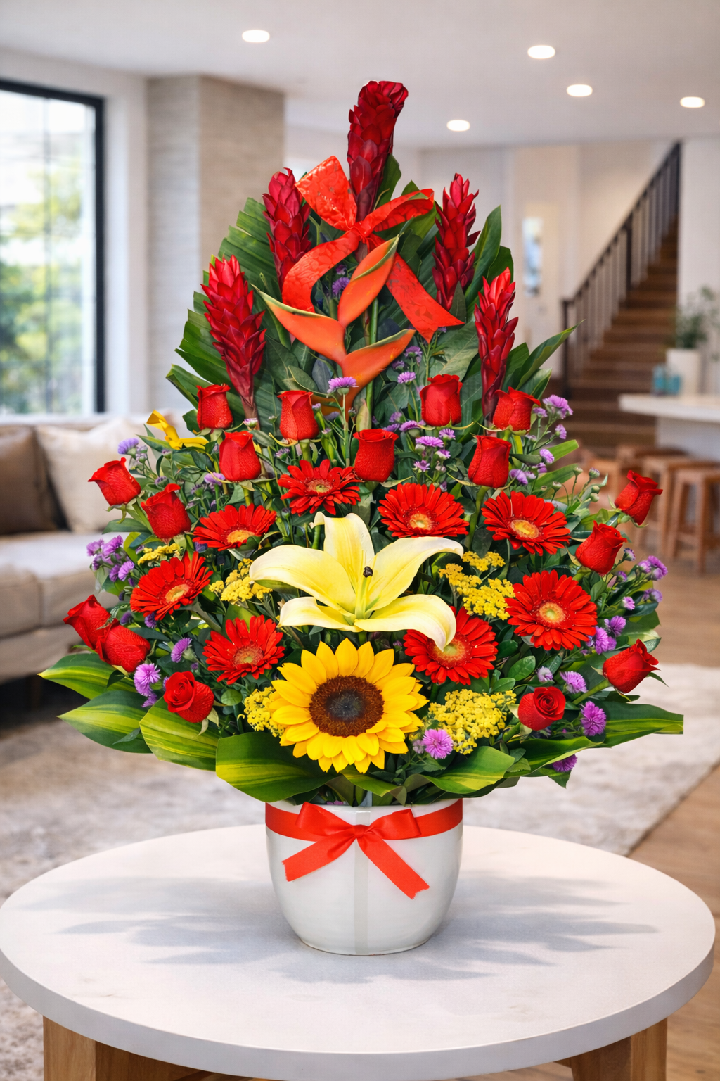 Arreglo Floral Tropical Elegance