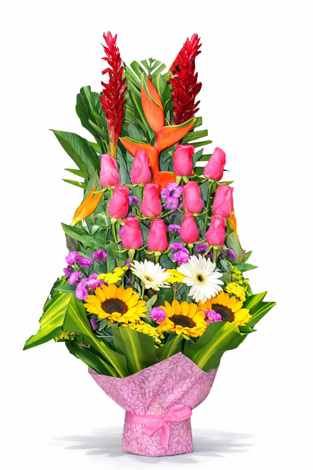 Arreglo Floral Tropical Elegancia Viva