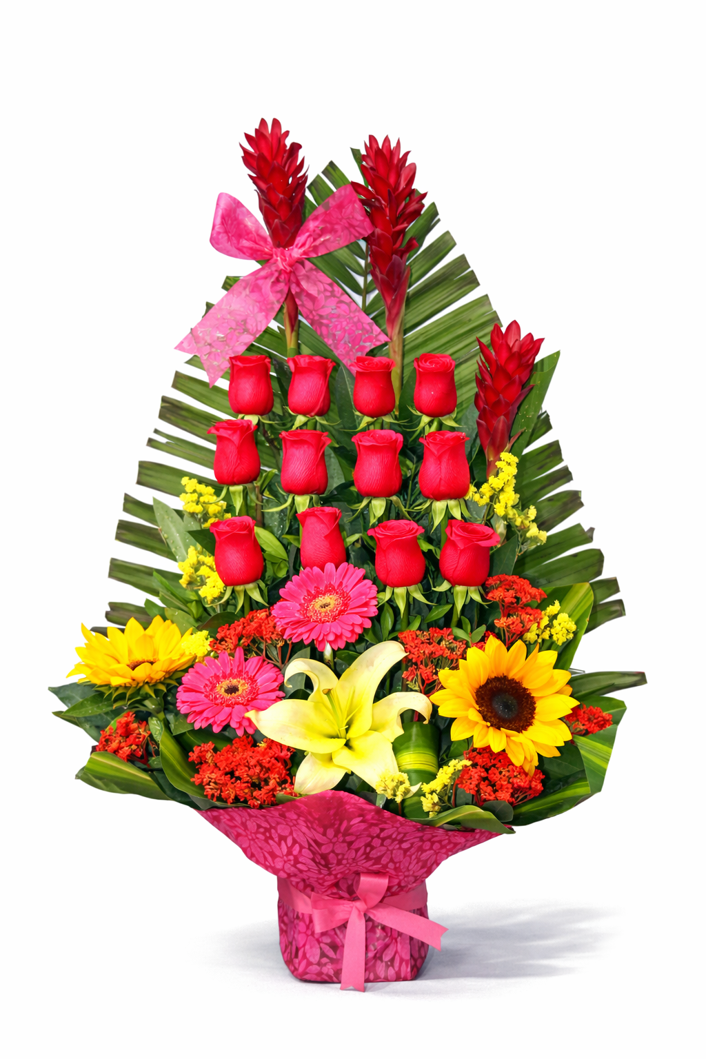 Arreglo Floral Tropical Premium