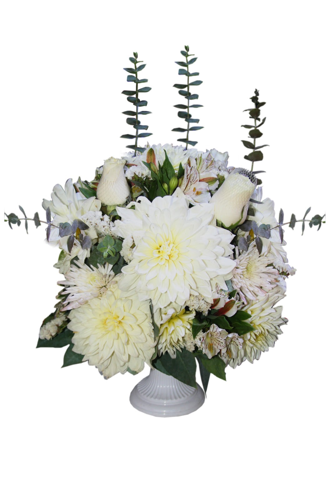 Arreglo de Flores blancas
