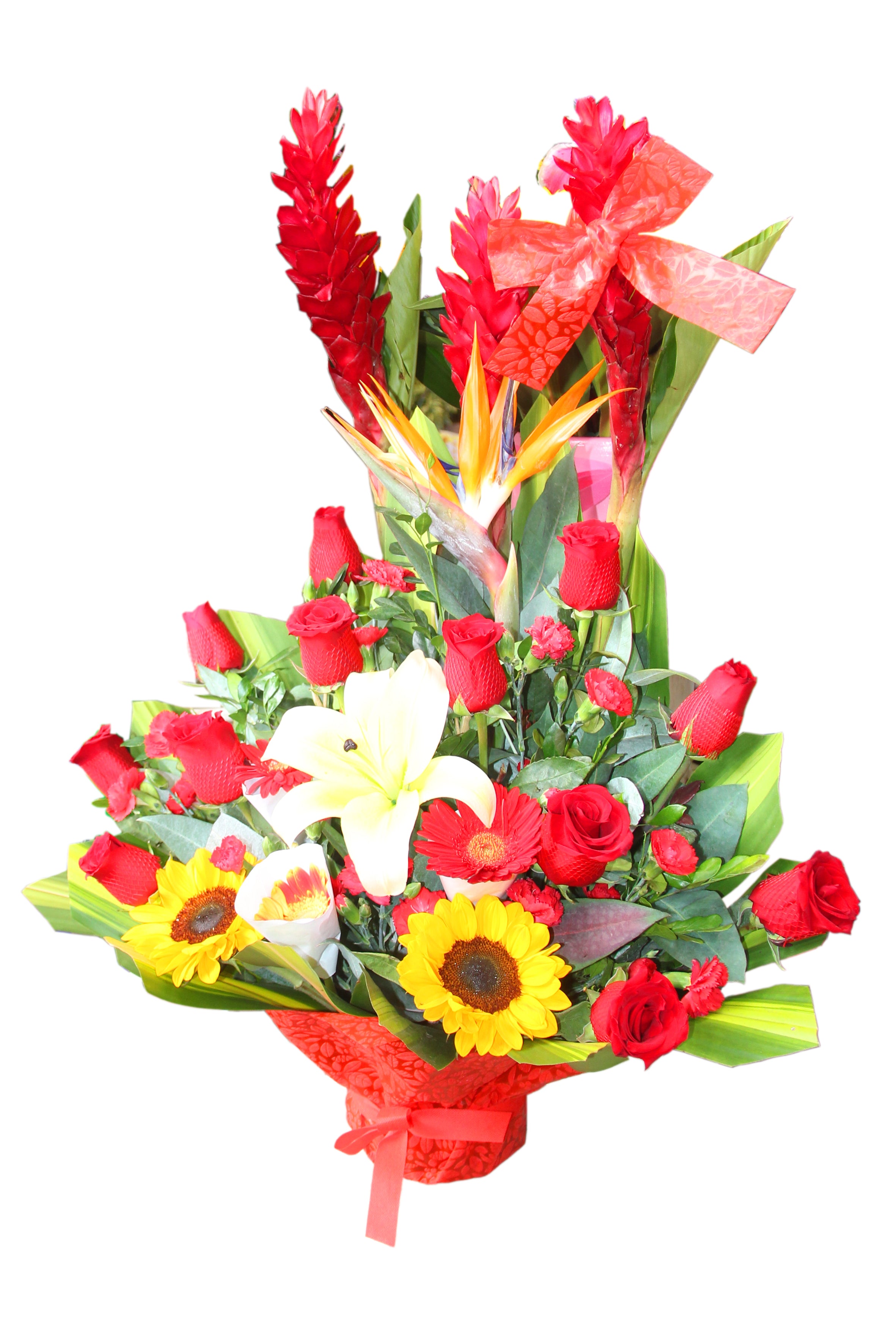 Arreglo Tropical de Rosas