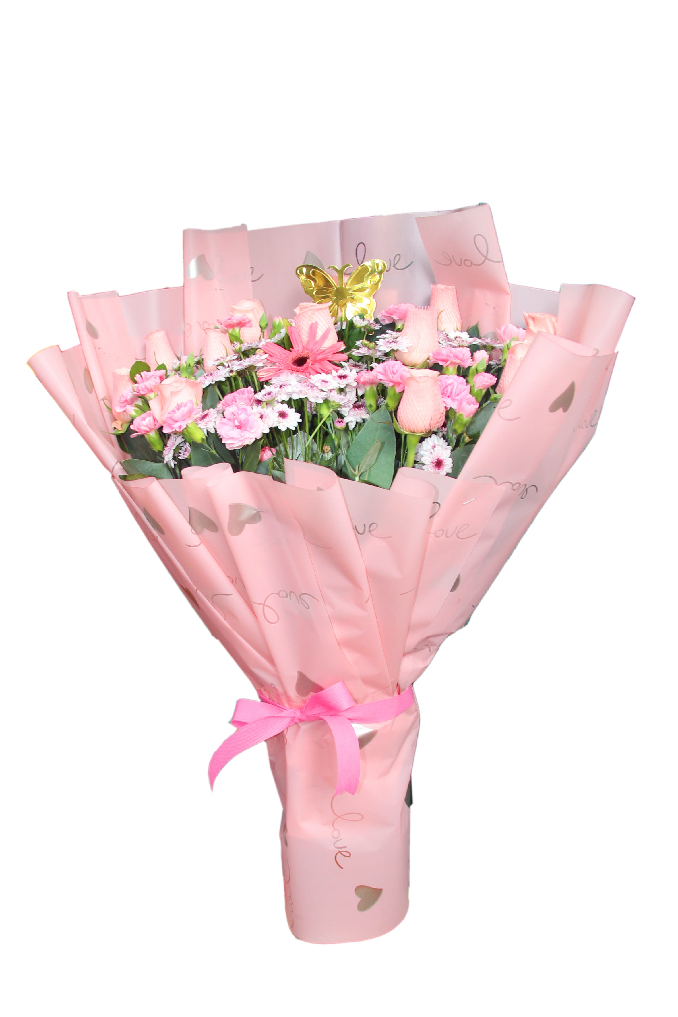 Bouquet de Rosas rosadas