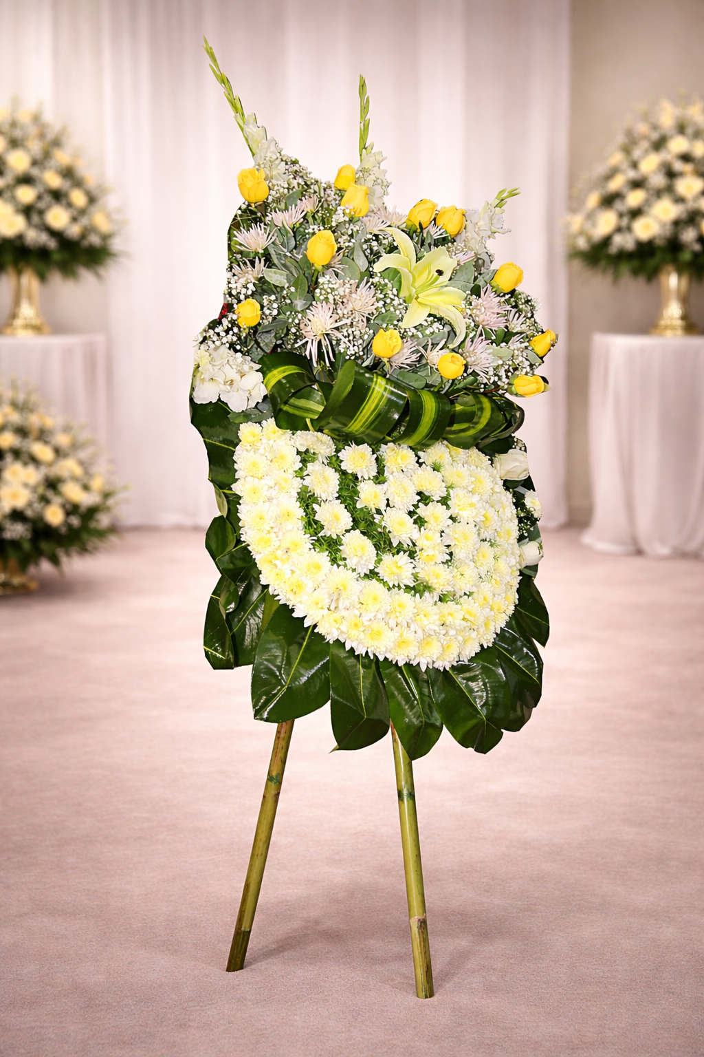 Pedestal de Condolencias Luz Eterna