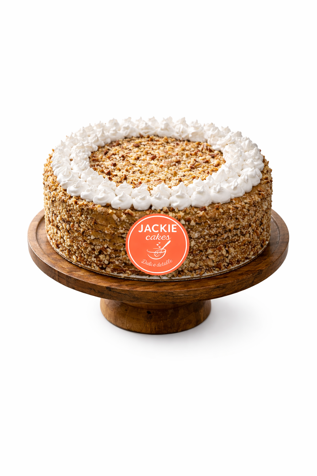 Torta de Nueces con Crema – Jackie Cakes