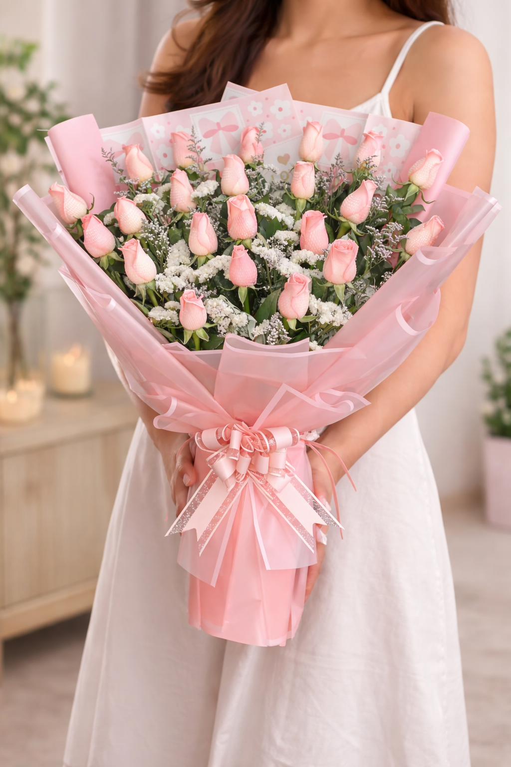 Ramo Premium Rosas Blush