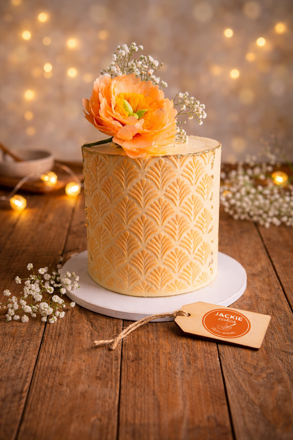 Torta Flor Dorada