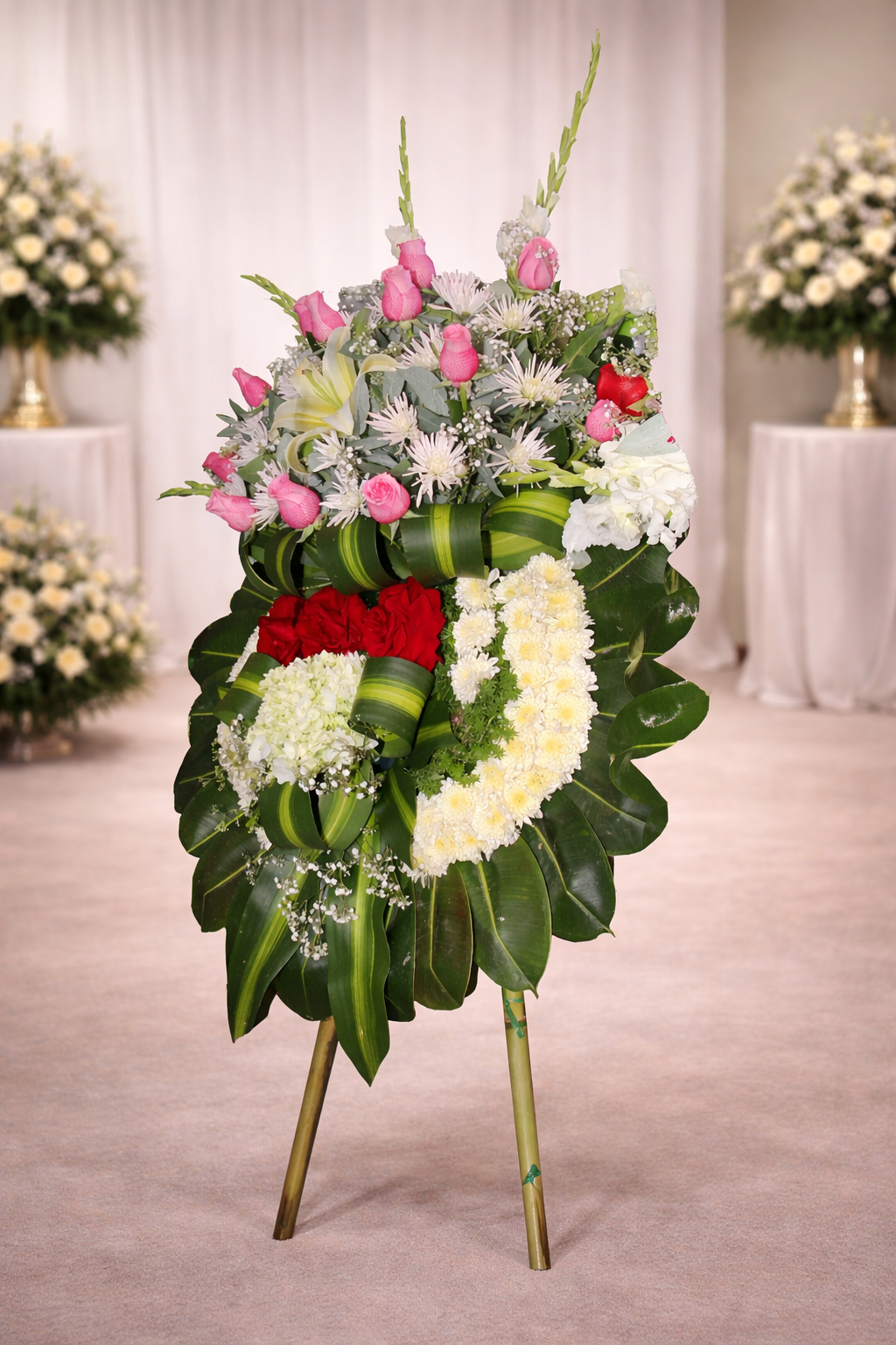 Pedestal de Condolencias Recuerdo en Paz