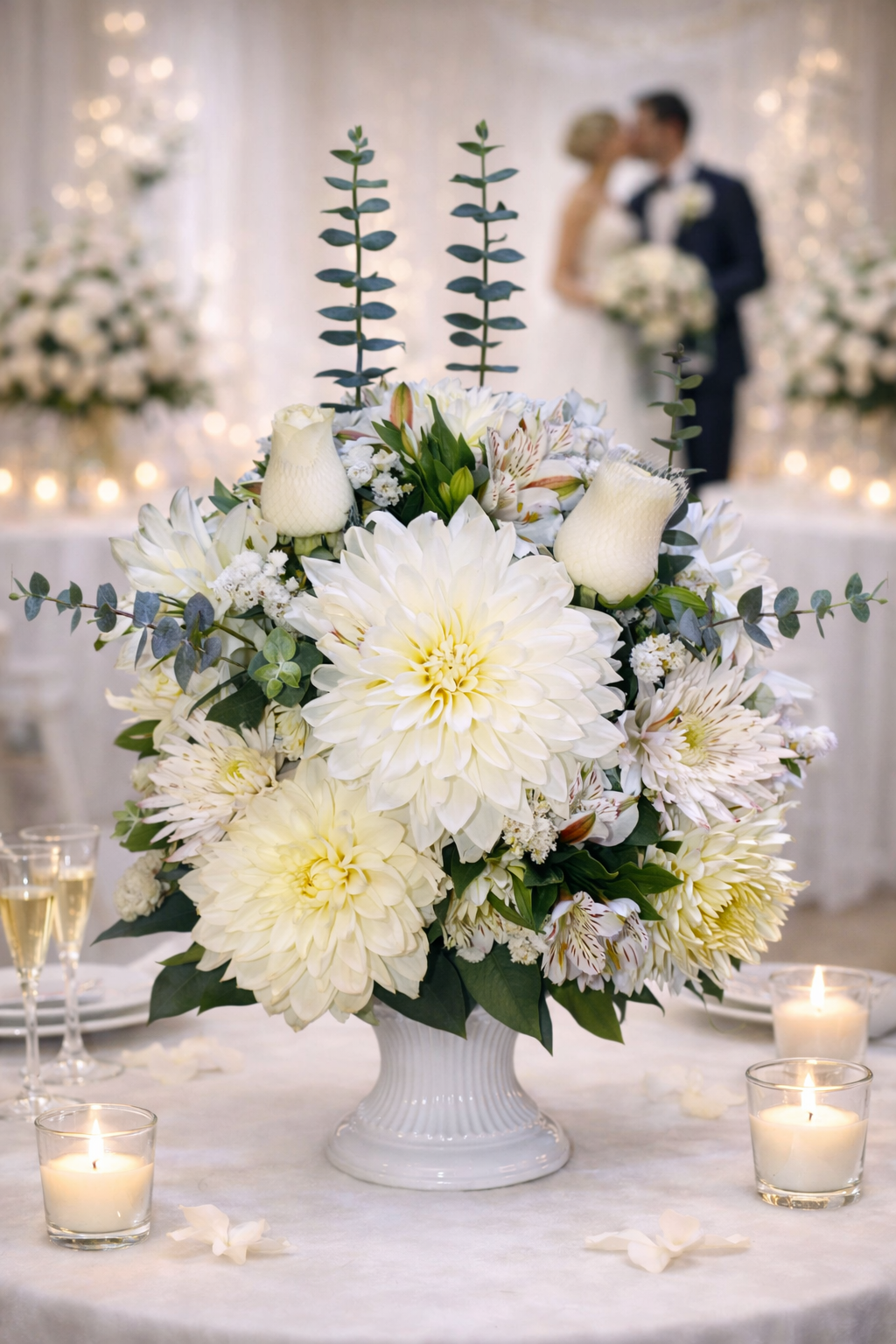 Centro de Mesa compacto